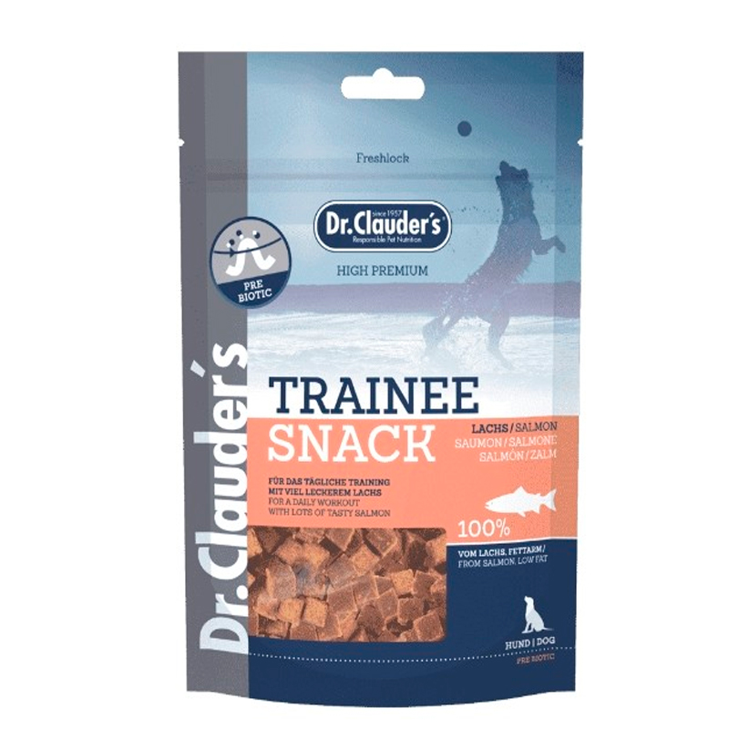 Dr.Clauder's Trainee Snack Taquitos Salmon - Dog Treats / Dog Snack (80G)