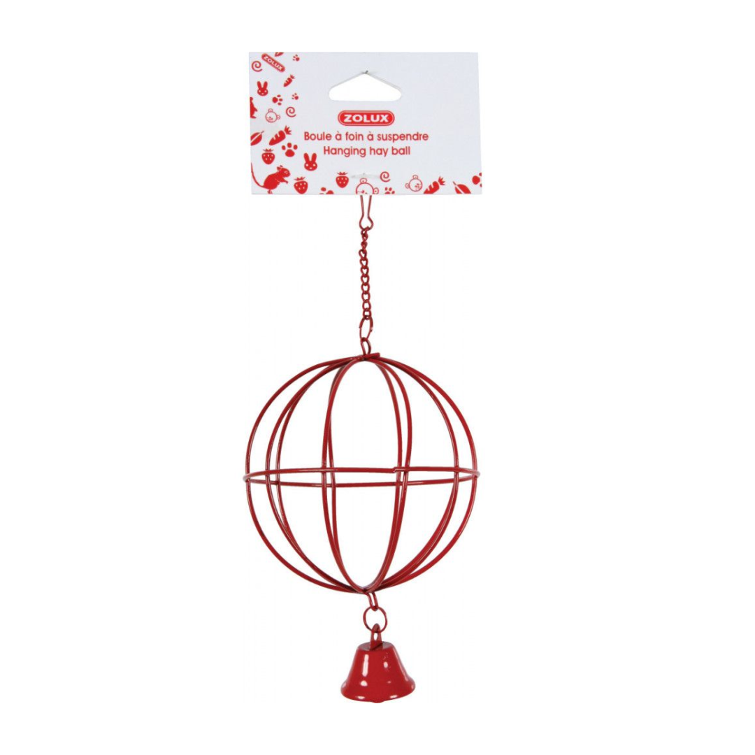 Boule A Foin Suspendre Rouge